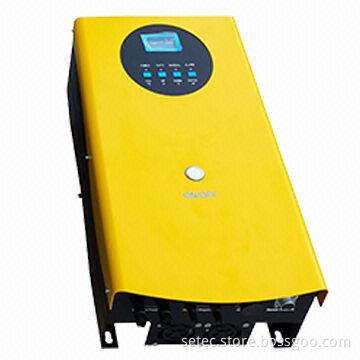 Solar pump inverter for AC pump, with MPPT, VFD, GPRS functions, IP65 stainless steel design
